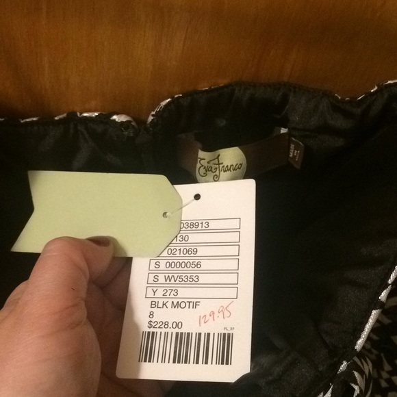 Eva Franco Strapless Bow Dress - Picture 2 of 5